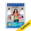 Offre : 3x Oxford Polyvision album de présentation souple A4 (20 pochettes) - transparent 260308 - 1