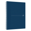 Oxford Origin cahier à spirale A4+ 90 g/m² 70 feuilles ligné - bleu 400150002 260264 - 2