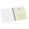 Oxford Origin cahier à spirale A4+ 90 g/m² 70 feuilles ligné - bleu 400150002 260264 - 5