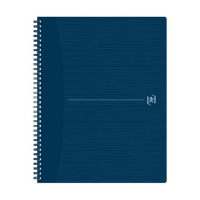 Oxford Origin cahier à spirale A4+ 90 g/m² 70 feuilles ligné - bleu 400150002 260264