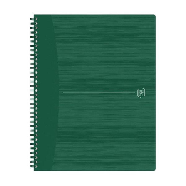 Oxford Origin cahier à spirale A4+ 90 g/m² 70 feuilles ligné - vert 400150005 260267 - 1