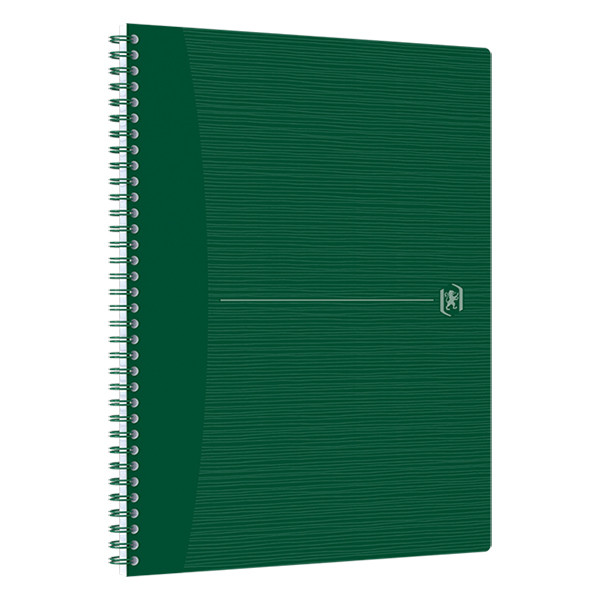 Oxford Origin cahier à spirale A4+ 90 g/m² 70 feuilles ligné - vert 400150005 260267 - 2