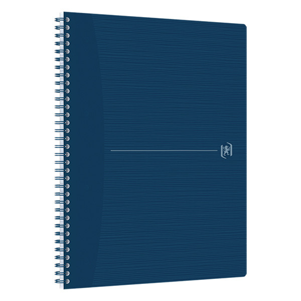 Oxford Origin cahier à spirale A4+ 90 g/m² 70 feuilles quadrillé 5 mm - bleu 400150007 260269 - 2