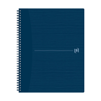 Oxford Origin cahier à spirale A4+ 90 g/m² 70 feuilles quadrillé 5 mm - bleu 400150007 260269