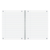 Oxford Origin cahier à spirale A4+ ligné 90 g/m² 70 feuilles - gris clair 400150003 260265 - 3