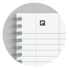 Oxford Origin cahier à spirale A4+ ligné 90 g/m² 70 feuilles - gris clair 400150003 260265 - 4