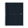 Oxford Origin cahier à spirale A4+ ligné 90 g/m² 70 feuilles - noir