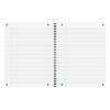 Oxford Origin cahier à spirale A4+ ligné 90 g/m² 70 feuilles - noir 400149999 260263 - 3