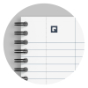 Oxford Origin cahier à spirale A4+ ligné 90 g/m² 70 feuilles - noir 400149999 260263 - 4