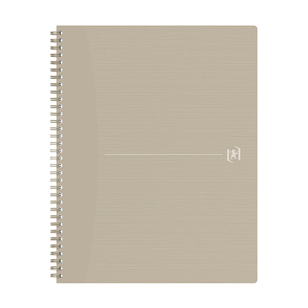 Oxford Origin cahier à spirale A4+ ligné 90 g/m² 70 feuilles - sable 400150004 260266 - 1