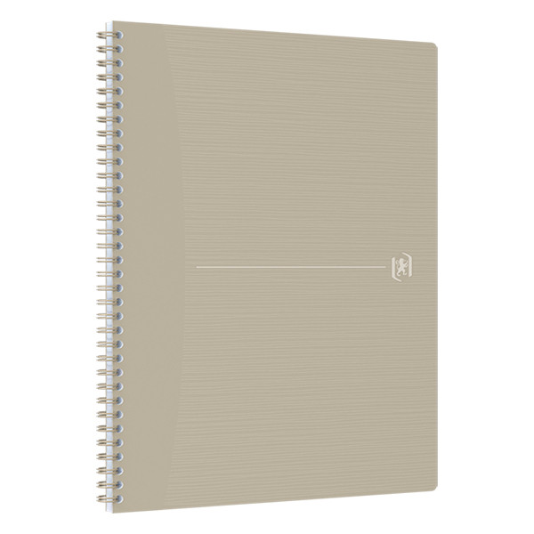 Oxford Origin cahier à spirale A4+ ligné 90 g/m² 70 feuilles - sable 400150004 260266 - 2