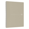 Oxford Origin cahier à spirale A4+ ligné 90 g/m² 70 feuilles - sable 400150004 260266 - 2