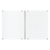 Oxford Origin cahier à spirale A4+ ligné 90 g/m² 70 feuilles - sable 400150004 260266 - 3