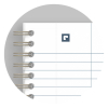 Oxford Origin cahier à spirale A4+ ligné 90 g/m² 70 feuilles - sable 400150004 260266 - 4