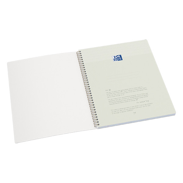 Oxford Origin cahier à spirale A4+ ligné 90 g/m² 70 feuilles - sable 400150004 260266 - 5