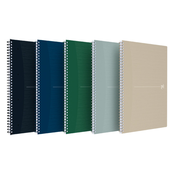 Oxford Origin cahier à spirale A4+ ligné 90 g/m² 70 feuilles - sable 400150004 260266 - 6