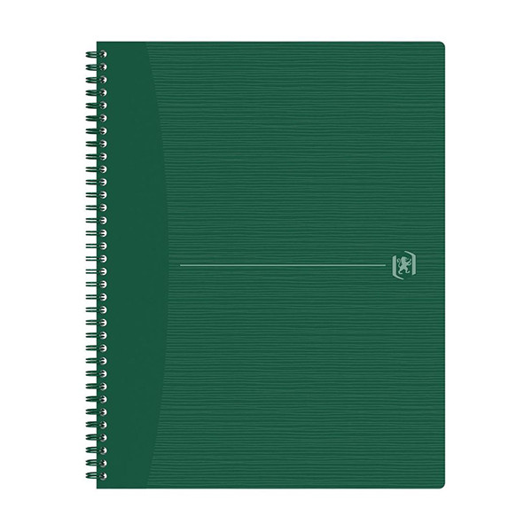 Oxford Origin cahier à spirale A4+ ligné 90 g/m² 70 feuilles - vert 400150005 260267 - 1
