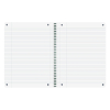 Oxford Origin cahier à spirale A4+ ligné 90 g/m² 70 feuilles - vert 400150005 260267 - 3