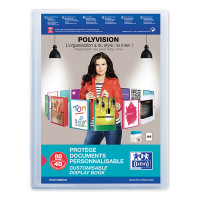 Oxford Polyvision album de présentation souple A4 (40 pochettes) - transparent 100206232 237555