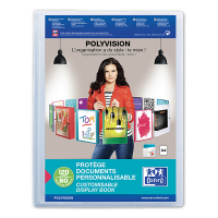 Oxford Polyvision album de présentation souple A4 (60 pochettes) - transparent 100205903 237557