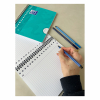 Oxford School A5+ cahier à spirale ligné 90 g/m² 80 feuilles 17 trous (3 pièces) 400167383 400190260 260300 - 5