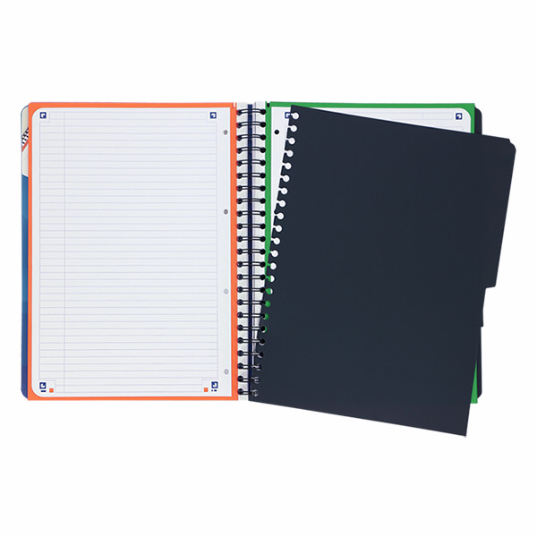 Oxford School cahier à spirale A4+ ligné 90 g/m² 120 feuilles (4 trous) 400095496 260179 - 4