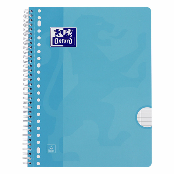 Oxford School cahier à spirale A4+ ligné 90 g/m² 80 feuilles 23 trous (3 pièces) - pastel 400171665 400190207 260296 - 3