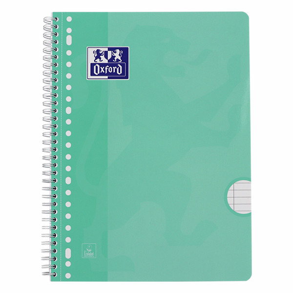 Oxford School cahier à spirale A4+ ligné 90 g/m² 80 feuilles 23 trous (3 pièces) - pastel 400171665 400190207 260296 - 5