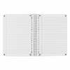 Oxford School cahier à spirale A4+ ligné 90 g/m² 80 feuilles 23 trous (3 pièces) - pastel 260296 - 2