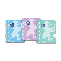 Oxford School cahier à spirale  A5+ ligné 90 g/m² 17 trous 80 feuilles pastel (3 pièces) 400171666 400190223 260297