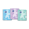 Oxford School cahier à spirale  A5+ ligné 90 g/m² 17 trous 80 feuilles pastel (3 pièces) 400171666 400190223 260297 - 1