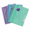 Oxford School cahier à spirale  A5+ ligné 90 g/m² 17 trous 80 feuilles pastel (3 pièces) 400171666 400190223 260297 - 2