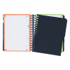 Oxford School cahier de projets A5+ ligné 90 g/m² 120 feuilles - bleu 400095497 260086 - 3