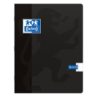 Oxford School cahier ligné 165 x 210 mm 36 feuilles - noir 400117319 260191