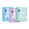 Oxford School cahier ligné A5 couleurs pastel assorties 3 pièces 36 feuilles