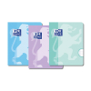 Oxford School cahier ligné A5 couleurs pastel assorties 3 pièces 36 feuilles