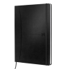 Oxford Signature carnet de notes A5 ligné 90 g/m² 80 feuilles - noir