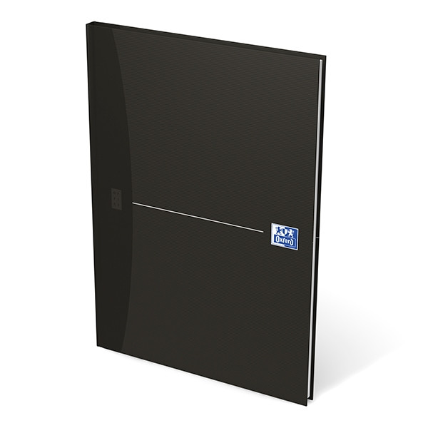 Oxford Smart Black carnet broché A4 96 feuilles vierge 100420042 260044 - 1