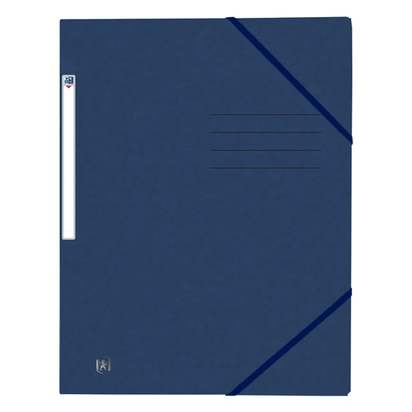 Oxford Top File+ chemise à élastique en carton A4 - bleu foncé 400116325 260133 - 1