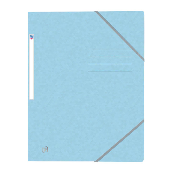 Oxford Top File+ chemise à élastique en carton A4 - bleu pastel 400116359 260141 - 1