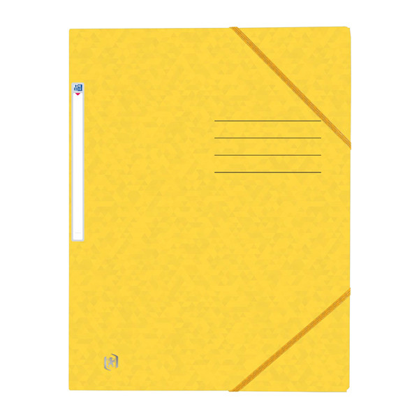 Oxford Top File+ chemise à élastique en carton A4 - jaune 400116329 260137 - 1