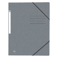 Oxford Top File+ farde à élastique en carton A4 - gris 400116327 260135