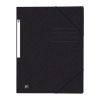 Oxford Top File+ farde à élastique en carton A4 - noir