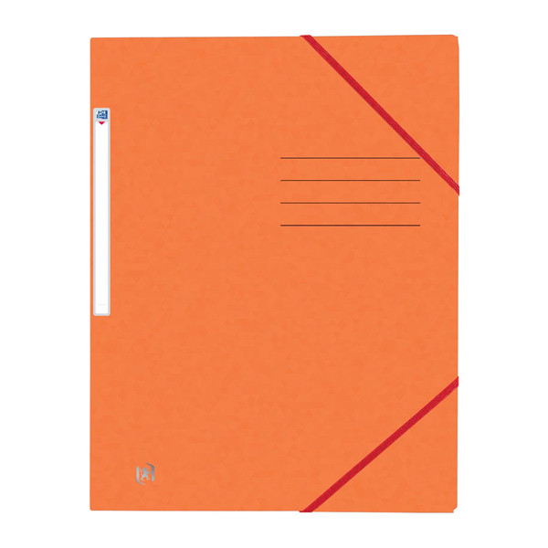 Oxford Top File+ farde à élastique en carton A4 - orange 400116307 260130 - 1