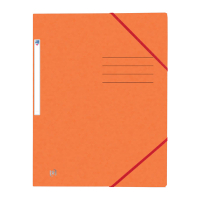 Oxford Top File+ farde à élastique en carton A4 - orange 400116307 260130