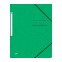 Oxford Top File+ farde à élastique en carton A4 - vert 400116355 260139