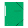 Oxford Top File+ farde à élastique en carton A4 - vert