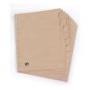 Oxford Touareg intercalaires en carton A4 avec 12 onglets (11 trous) 100204955 260322 - 1