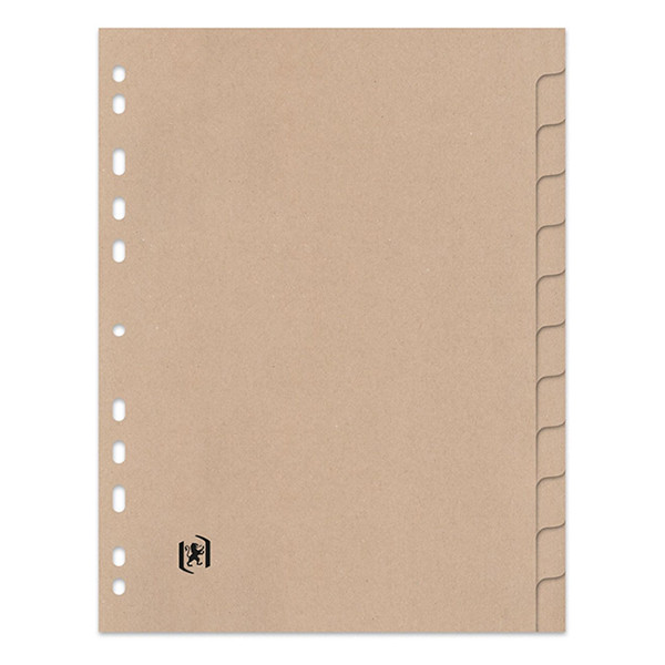 Oxford Touareg intercalaires en carton A4 avec 12 onglets (11 trous) 100204955 260322 - 3