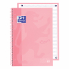 Oxford Touch cahier à spirale A4+ 90 g/m² 80 feuilles ligné - rose pastel 400138324 260292 - 4
